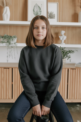 HU1600-Y- YOUTH Premium Crewneck