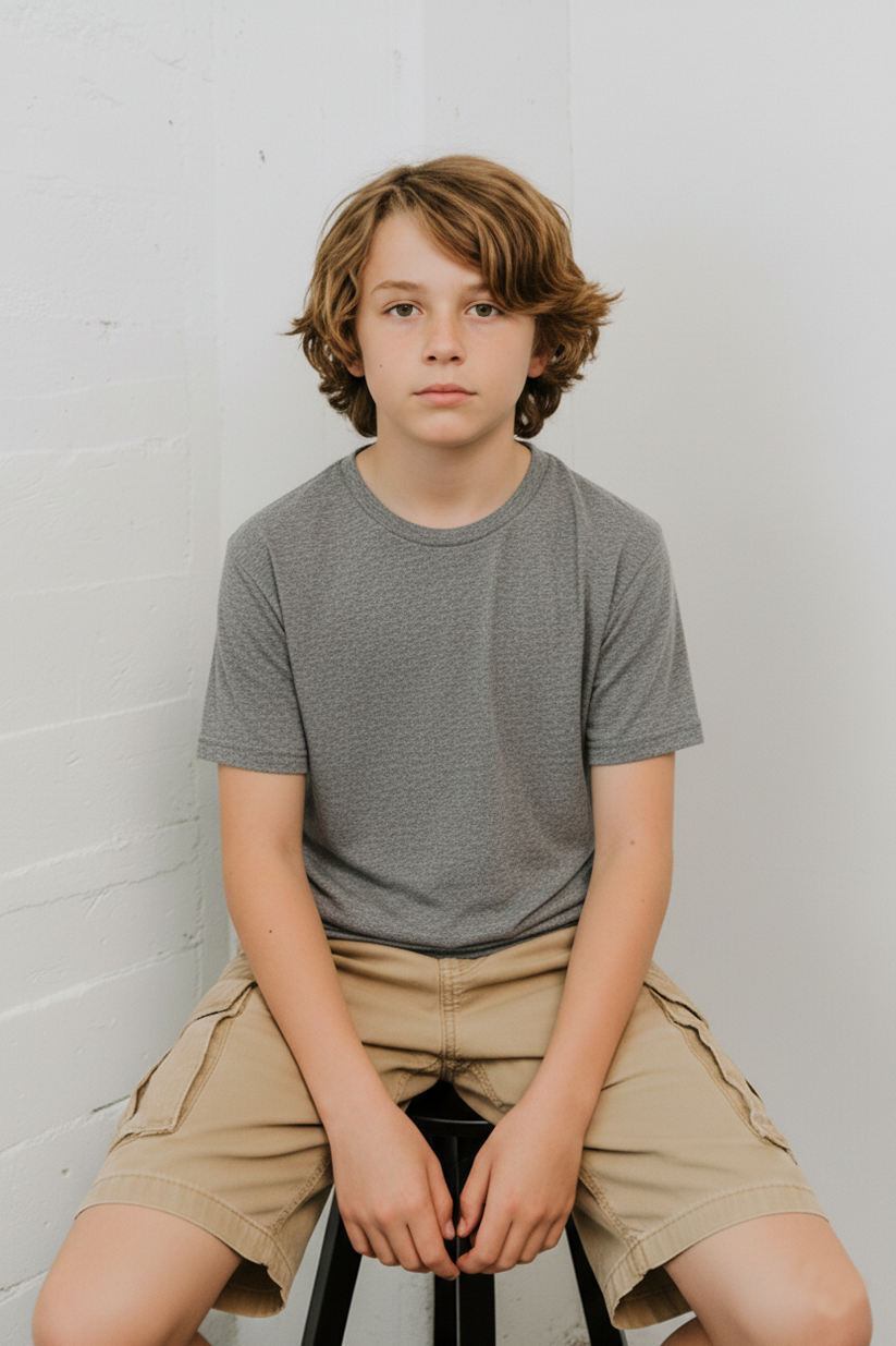 HU-1200-Y YOUTH Silky Touch Cotton T-Shirt